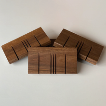 Load image into Gallery viewer, Handcrafted Spotted Gum Soap Holder
